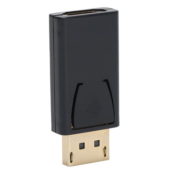 4K DP han til HD Multimedia Interface hun adapter 1.4V forgyldt konverter sort