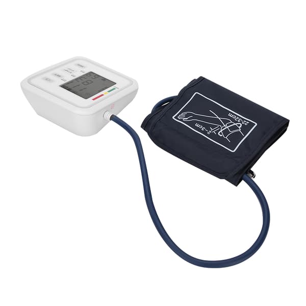 Armblodtryksmåler LCD Digital Display Stemmeudsendelse Blodtryksmåler Armbånd 22-32cm
