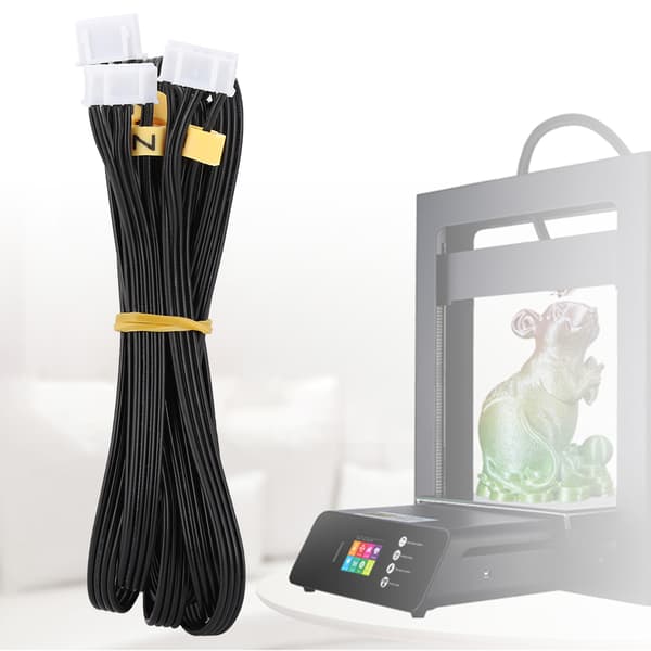3D-printer stepmotor kabel dobbelt Z-akse motorkonnektor tilbehør til CR-10