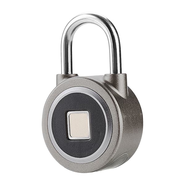 Fingeravtryck Smart Nyckellöst Vattentätt Bluetooth-lås APP-kontroll Säkerhet Stöldskydd Hänglås