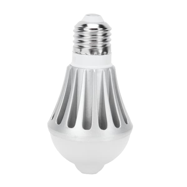 7W E27 Rörelsesensor LED-lampa Varmvit 85-265V för Hall & Trapphus