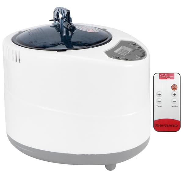 3L 1500W ångbastugenerator för hemmaspa-tält kroppsterapi rökmaskin EU-kontakt 220V