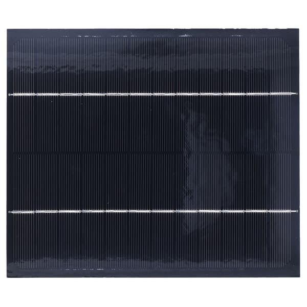Vandtæt solpanel 6W 12V DIY solpanel til solcellelegetøj/lys/displays videnskabelige projekter