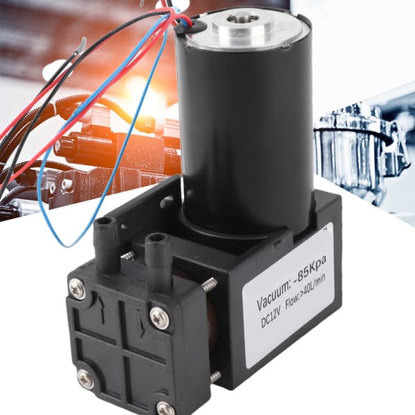 12V DC Borstlös Mini Vakuumpump Tyst Industridel VN-C4