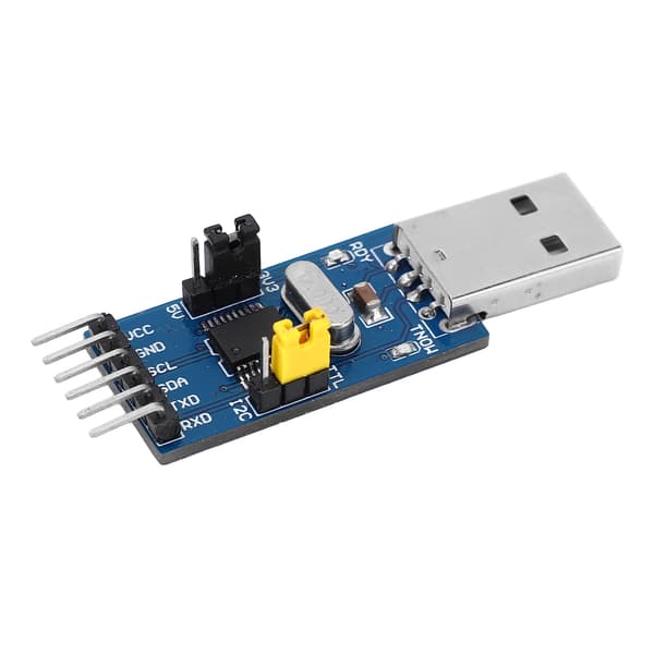 USB-I2C/UART TTL-sarjamuunninsovitinmoduuli hyppyjohdoilla