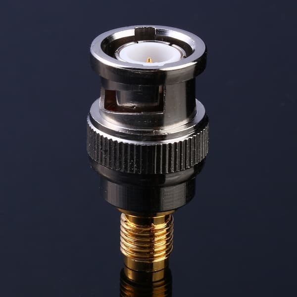 BNC Stik Han til SMA Hun Jack Adapter RF Konnektor Lige Samleled Kobling