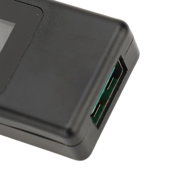 6-i-1 USB-strømmåler, spændingsstrømstester, timing, kapacitet, batterimonitor, farvedisplay multimeter