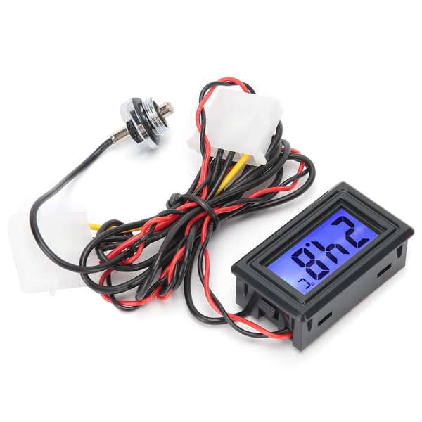 Vandkøling Termometer Digitalt Display Computer Temperaturmåler WDXS-DT 5V-24V
