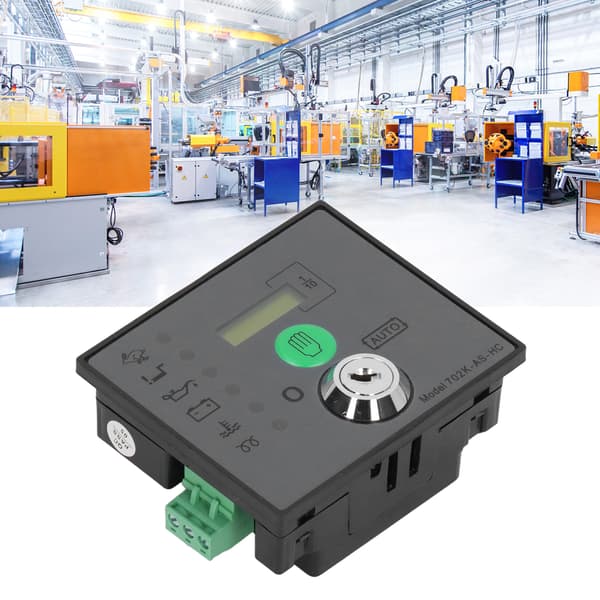 Genset Auto Start Controller Unit 8-35VDC, LCD Display LED Light, Generator Control Module