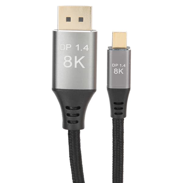 B0305-3 mini dp till DP-kabel 1.4 Version 8K Högupplöst Kabeladapter 3 Meter