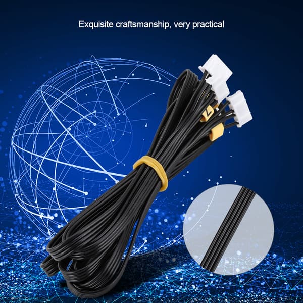 3D-printer stepmotor kabel dobbelt Z-akse motorkonnektor tilbehør til CR-10