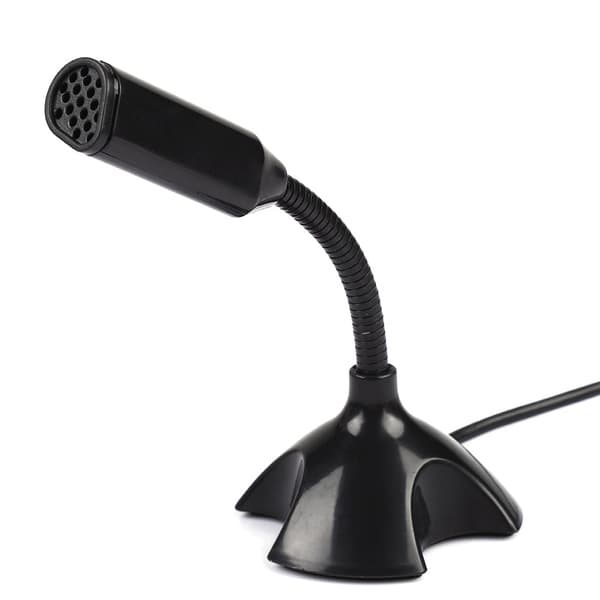 Mini Kondensator USB 2.0 Mikrofon Fleksibel Bordstativ Mikrofon til PC Bærbar