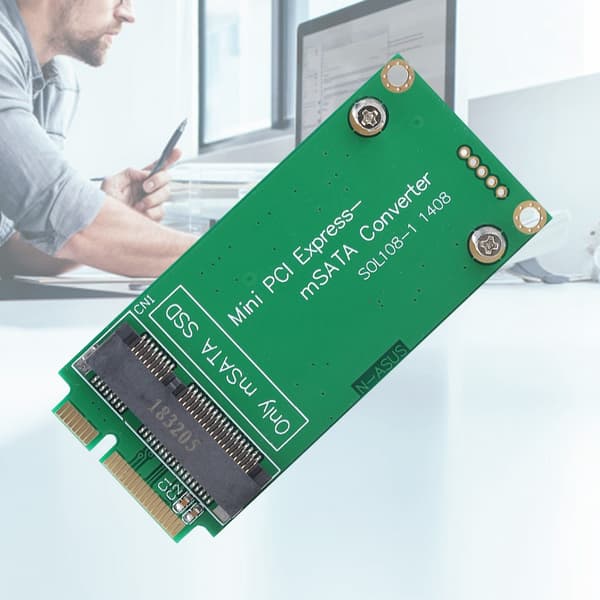 mSATA SSD til SATA Mini PCIE SSD Riser Card Adapter Konverter til ASUS Bærbar