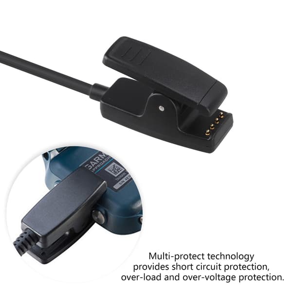 Opladerkabel Data Clip Vuggeoplader til Garmin Forerunner 35/30 Ur