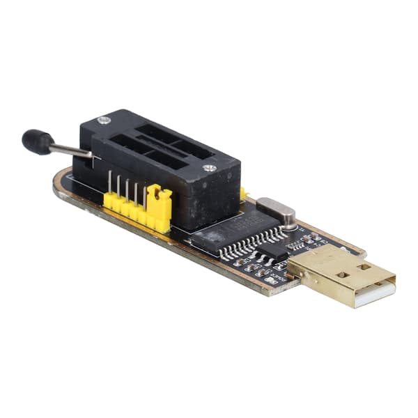CH341A USB BIOS-programmeringsmodul EEPROM Flash-chip för felsökning och säkerhetskopiering