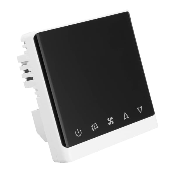 AC220V Digital LCD Termostat Fläktkonvektor Luftkonditionering Temperaturregulator 5℃35℃