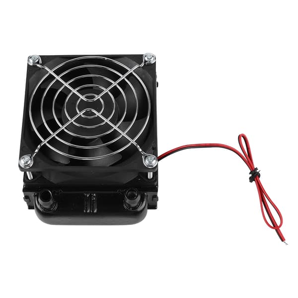 80MM CPU LED Vattenkylning Kylare Värmeradiator med Fläkt för Dator PC