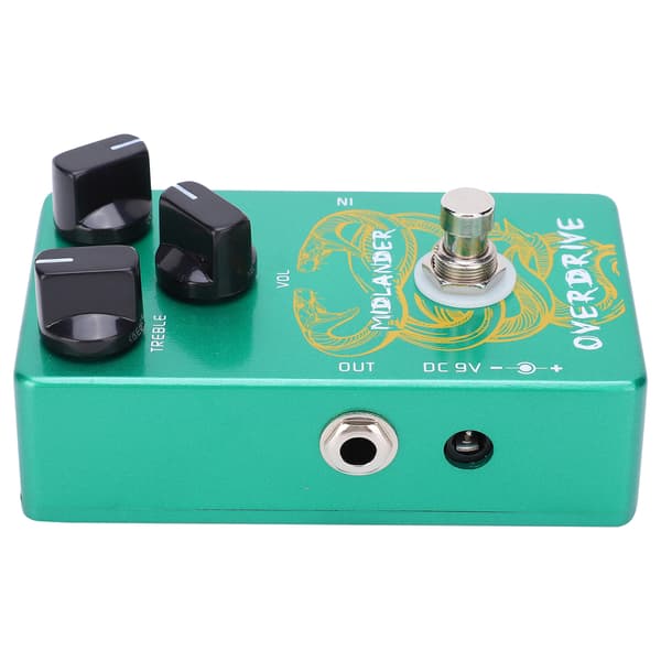 Overdrive Pedal Elgitarr True Bypass Effekt Musikinstrument Tillbehör