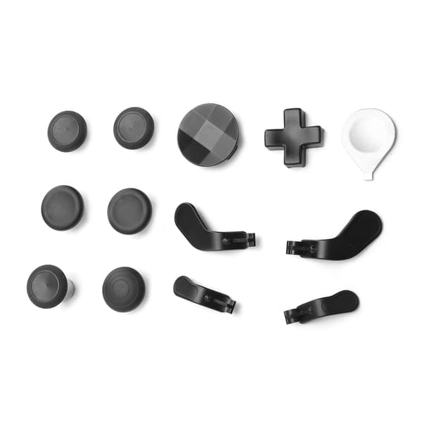 Gamepad Swap Joysticks Paddles Tilbehør Erstatning til Xbox One Elite Series 2 Controller Sort