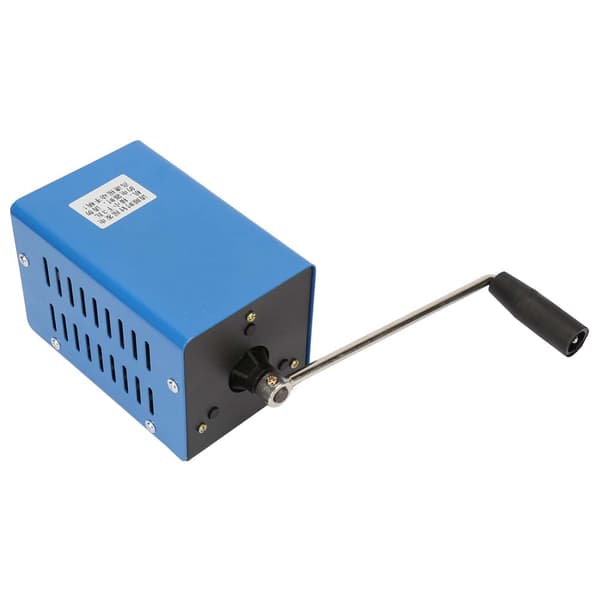 Bärbar Högeffekts Handvevad Laddningsgenerator USB-laddning Nöd-Dynamo