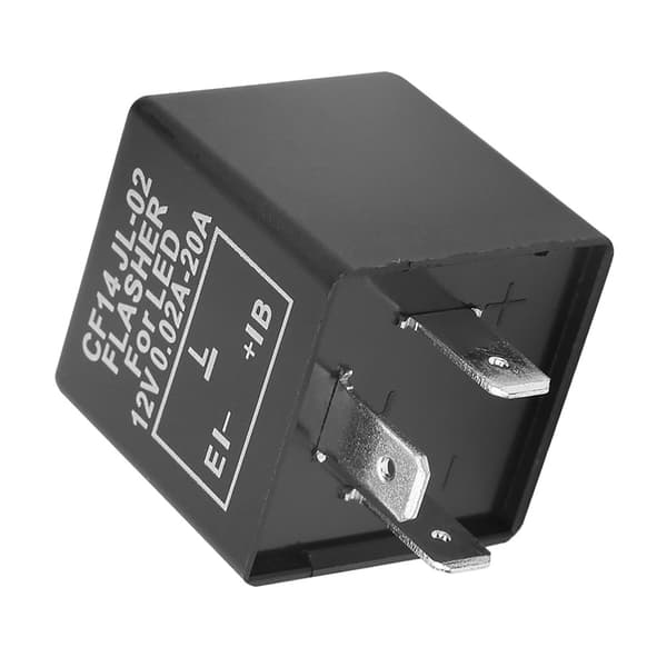 CF14 JL-02 3-benet LED-blinkrelæ til blinklys Hyper Flash Fix 12V