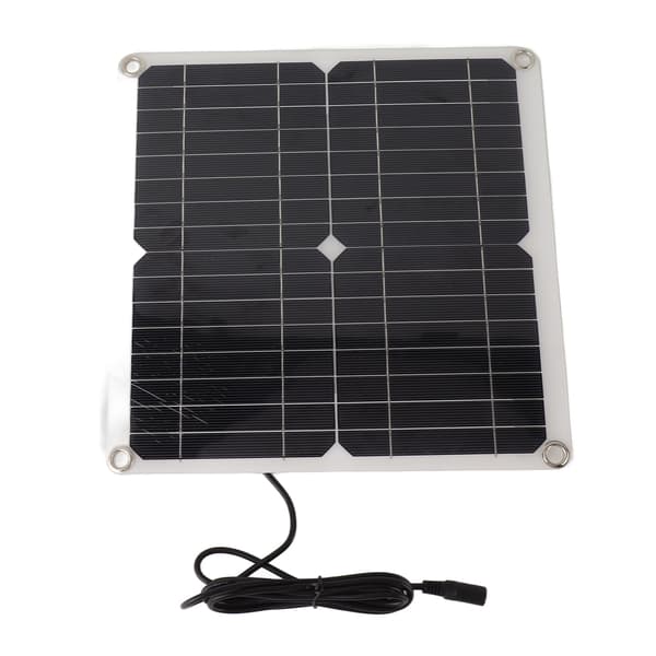 12W 12V Solpanel Driven Fläkt Effektiv Energiomvandling Solpanel Dubbelfläkt Kit