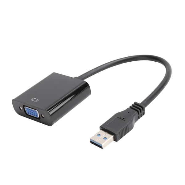 USB 3.0 til VGA-adapterkabel 1920x1080 Audio Video Converter 5.0Gbps til Windows 7/8/10