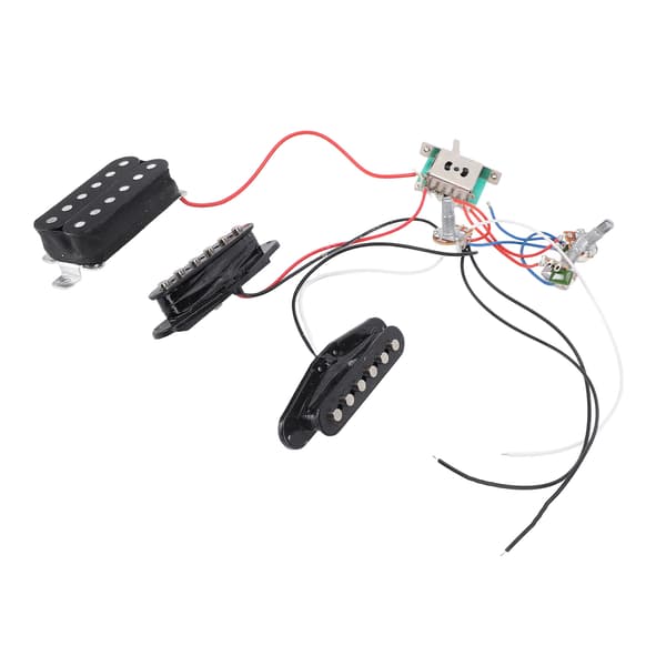 Elgitarrpickup med tonvolymkabel, dubbelspolig öppen stil Humbucker Pickup Set