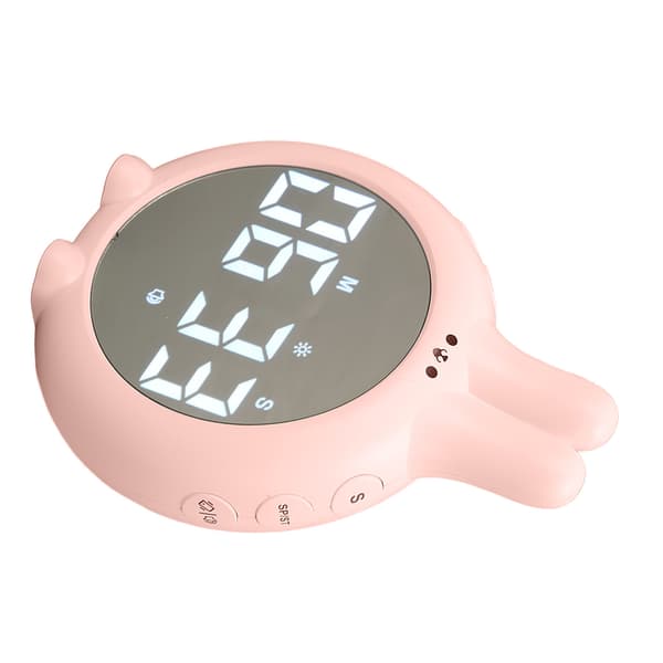 Söt multifunktionell digital timer med magnet, hög precision för barnläxor, matlagning och sport