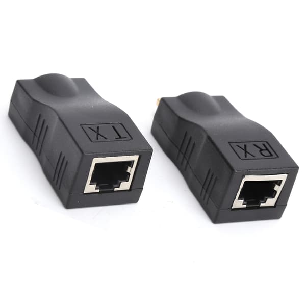 High Definition Multimedia Interface–RJ45-sovitinlaajennin verkkoliitin Cat5e Cat6