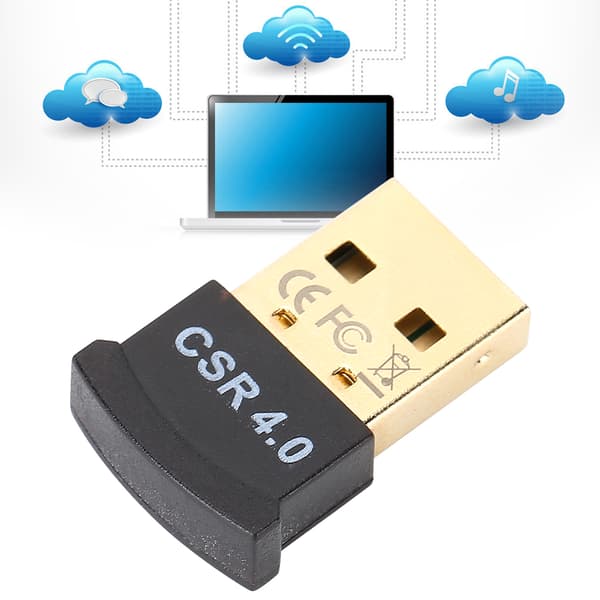 Langaton 4.0 Bluetooth-sovitin USB Mini BT-vastaanotin Lähetys tukee useita kieliä