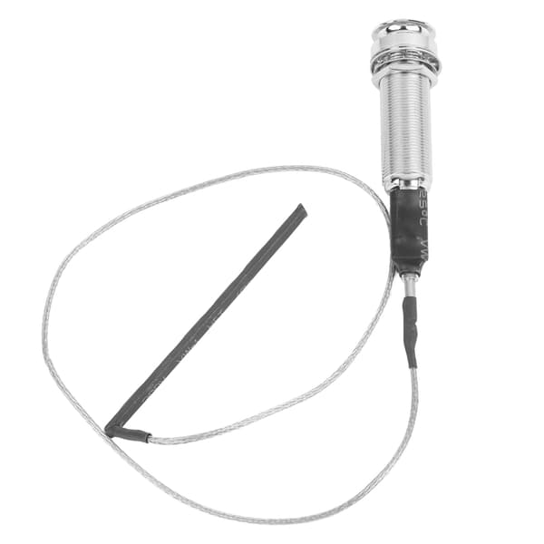 Gitarr Jack Pickup 6,35 mm Utgång Barrel Jack Socket Cylinder för Elgitarr Pipa Ukulele Citra