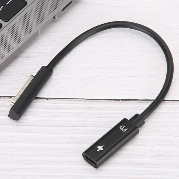 Adapterkabel Överföring Typ C PD Snabbladdning för Microsoft Surface 1/2 / RT Dator Telefon Verktyg