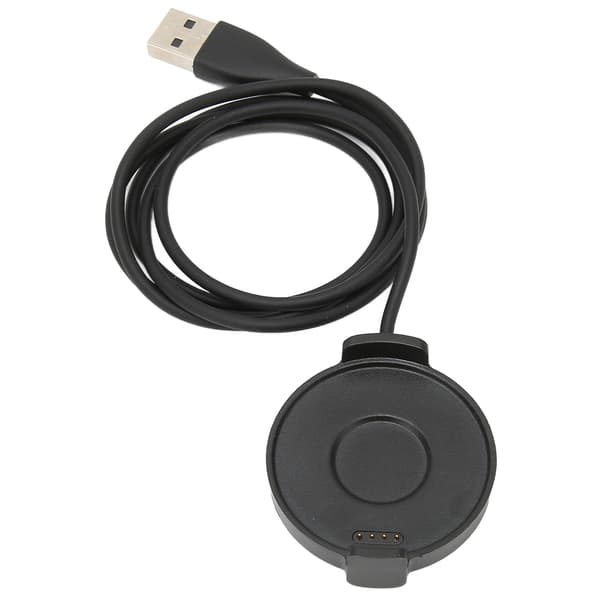 5V 500mA Smartwatch Magnetisk Oplader til Ticwatch Pro Smartwatch 1m/3.3ft Længde Sort
