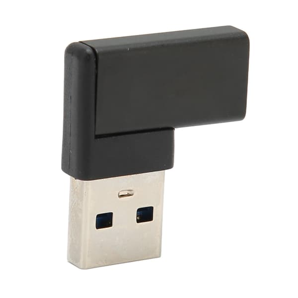 Retvinklet USB til USB C-adapter 90 graders Plug and Play USB 3.0 A til USB C-adapter til bærbare computere Telefon PC