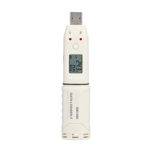 Digital temperaturmåler USB Smart LED indendørs miljøtemperaturlogger