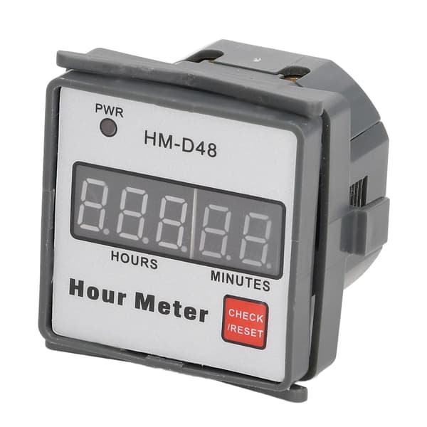 Timräknare Digital Display 0‑999.99h Timer Timräknare AC 220V för Motorutrustning