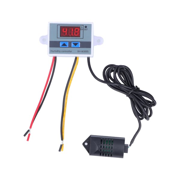 Fugtighedsregulator Mikrocomputer Digital Termostat Sensor til Drivhus Champignon Dyrkning