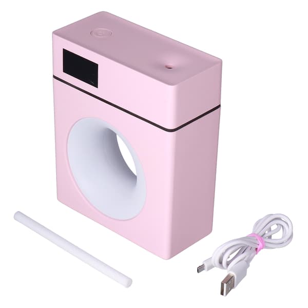 500 ml rosa billuftfuktare USB-driven dimdiffusor för hemmakontor sovrum