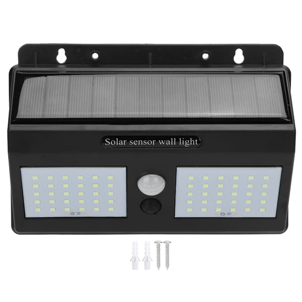 60 LED Solar Power Lys Udendørs Trådløs Sensor Solar Induktions Havevæglampe