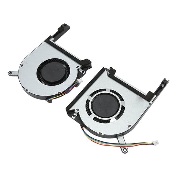 CPU GPU Køleventilator 4 Pin God Varmeafledning Bærbar Køleventilator til Asus TUF Gaming FX505DU til FX505DY til FX505DD CPU GPU Ventilator