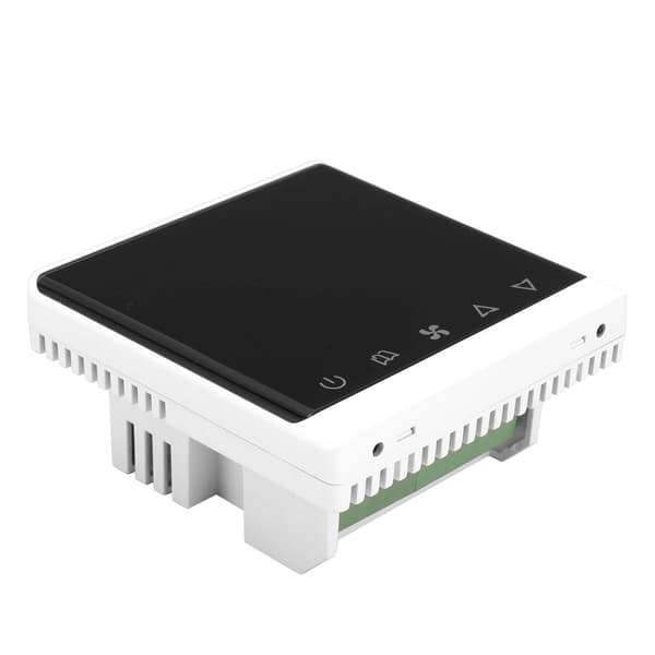 AC220V Digital LCD Termostat Fläktkonvektor Luftkonditionering Temperaturregulator 5℃35℃
