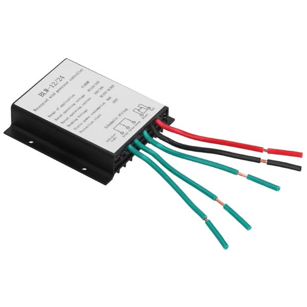 Vindmøllecontroller 400W BLW-12/24, Vandtæt IP67 Batterioplader Regulator til Off-Grid Hjem