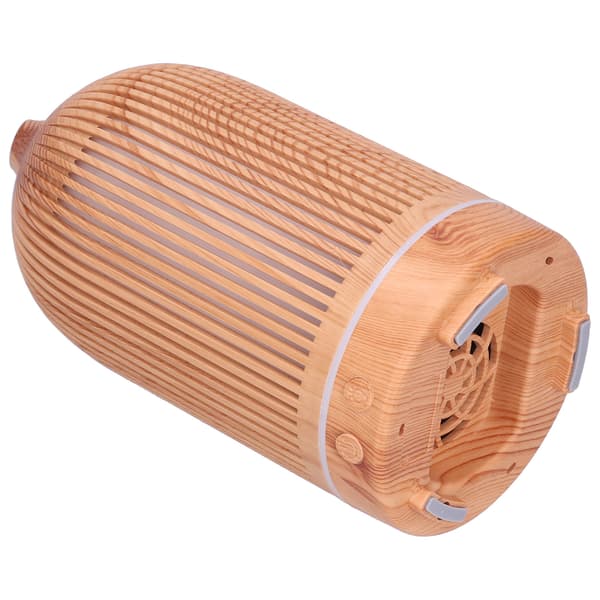 200 ml Mini Aroma Diffuser med Trækorn og Natlys USB-drevet Hul Befugter 5V