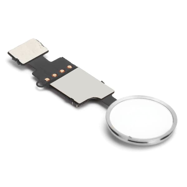 Hemknapp Huvudnyckel Flexkabelmodul Ersättning för iPhone 7/7 Plus/8/8 Plus Silver