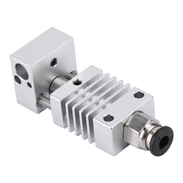 3D-printer rustfrit stål J-hoved Hotend ekstrudersæt til Creality CR10 CR10S CR10S4 CR10S5