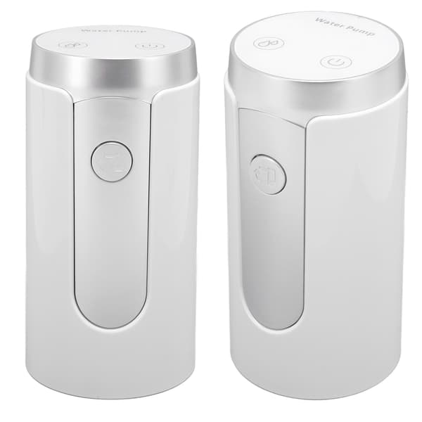 5 Gallon Jug Vattenpump Vikbar Mun LED-display Bärbar Vattendispenser för Hem Sovsal Kontor Utomhus
