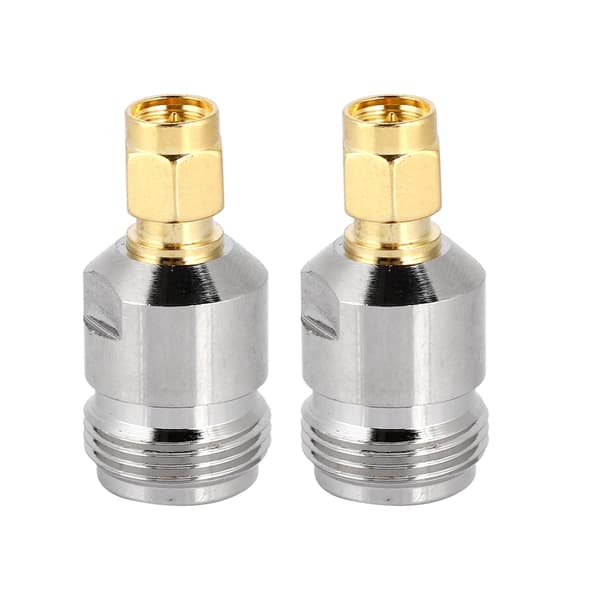 2 STK N til SMA Stik N Type Hun til SMA Han RF Koaksial Antenne Adapter