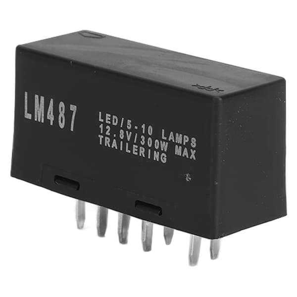 LED Blinkrelæ 300W 10 Pin Blinklys og Havariblinkrelæ til Bil 12.8V