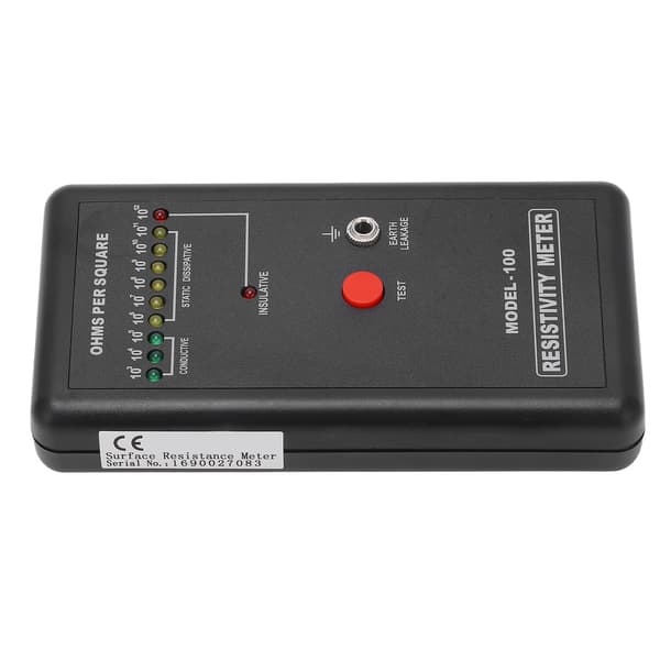 Antistatisk overflademodstandsmåler Digital elektrostatisk felt-tester-sæt